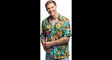 Boland - Shirt Paradise (XL) - Volwassenen - - Hawaii - Themafeest - Carnaval