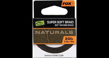 FOX Soft Sinking Naturals Braid - Onderlijnmateriaal