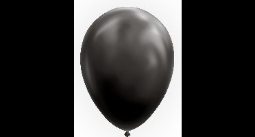 10 Ballonnen 12" Zwart - Versiering Feestdecoratie Decoratie Verjaardag Jubileum Thema Feest Ballon