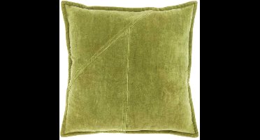 D- Unique Living - Kussen Wies 45x45cm Moss Green