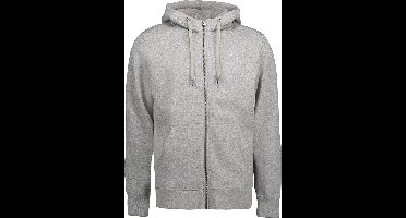 ID Hoodie Core Vest met Rits Heren Grijs Melange - Maat L