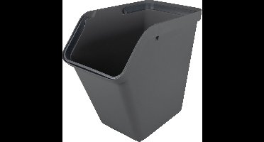 Sunware Sigma Home prullenbak 40L - Stapelbaar - Antraciet