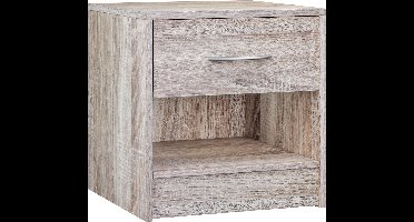 Casaria Nachtkastje - Lade Hout 41x39x28cm - Eiken