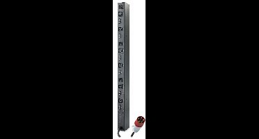 APC Rack PDU, Basic, ZeroU, 32A, 400V, (3x) C13 & (6x) C19, IEC 309 32A 3Fase stekker