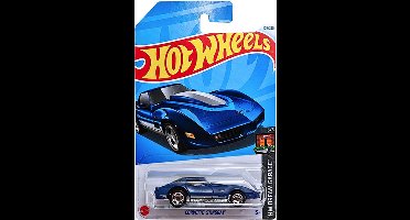 HOT WHEELS CORVETTE STINGRAY BLUE 109/250 1:64 HW DREAM GARAGE 5/5