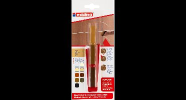 edding 8901 reparatiewas voor houten meubels - kleur: eikenhout - voor het vullen en repareren van scheuren en gaten in meubels of andere houten oppervlakken