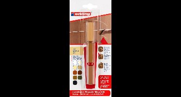 edding 8901 reparatiewas voor houten meubels - kleur: beukenhout - voor het vullen en repareren van scheuren en gaten in meubels of andere houten oppervlakken
