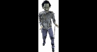 Halloween Pop Zombie Attack - Animatronic met bewegingssensor - 180 cm