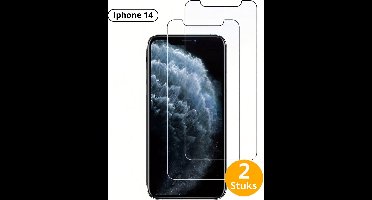 Bovista Telefoon Glasplaatje - Beschermglas - Glaasje - Screen Protector - Screenprotector - Extra Sterk - Shockproof - Premium Protection - Geschikt Voor Iphone 14