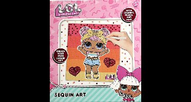 LOL Surprise pailletten schilderij maken - Creatieve set voor kinderen