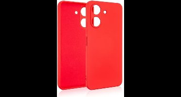 Beline Siliconen Hoesje Xiaomi Redmi 13C rood/rood Poco C65