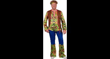 Hippie man Kostuum Cornelis - Maat 48