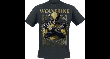 Deadpool 3 - Wolverine Heren T-shirt - zwart - S