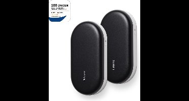 Netatmo Intelligente bediening voor airconditioning, compatibel met alle verbonden airconditioners en warmtepompen - energiebesparend - werkt met Alexa, Google Assistant, Siri - Zwart - Duo Pack