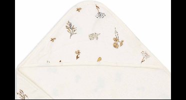 Jollein - Badcape 75x75cm - Baby Handdoek met Badcape, Omslagdoek, Badponcho - Riverside