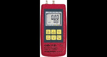 Greisinger GMH 3181-01 Gasdrukmeter Luchtdruk, Niet-agressieve gassen, Corrosieve gassen -0.001 - 0.025 bar
