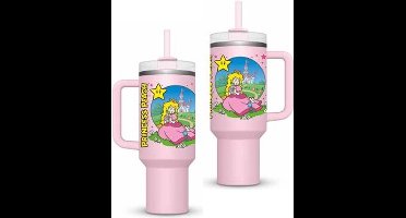 Super Mario - Roestvrijstalen Beker Travel "Princess Peach" 1.2L