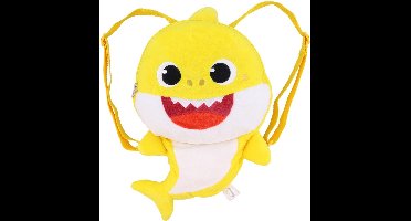 Baby Shark 3D Rugzak - schoolrugzak voor kinderen - ECO Pluche