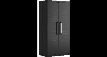 Keter Detroit XL Hoge Kast - 4 planken - 89x54x182cm - Zwart