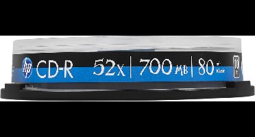 HP CRE00019 CD-R disc 700 MB 10 stuk(s) Spindel