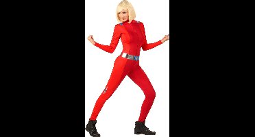 Vegaoo - Rood spion kostuum voor dames