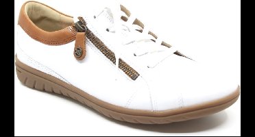 Hartjes 162.0826/99 02.53, Witte sneaker wijdte G