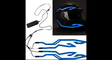 Helm verlichting - Helm neon motor verlichting