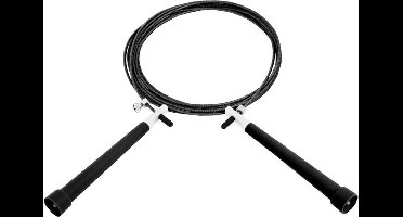 Springos Springtouw - Verstelbaar - 3 m - Zwart