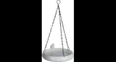 Trixie vogeldrinkschaal hangend keramiek wit 21x21 cm 500 ml