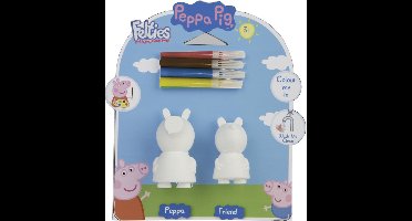 Peppa Pig Dubbelpak viltjes - Felties in Twin Blisterpack assorti 18x20cm