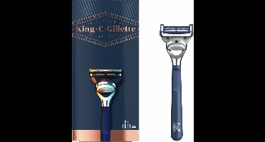 6x King C. Gillette Scheerapparaat Hals