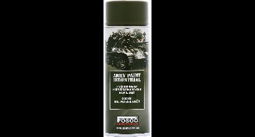 Fosco spuitbus legerverf 400ml Panzer Grún