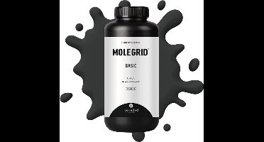 Hars / Resin MOLEGRID ™ Zwart 1kg Kexcelled LCD/UV