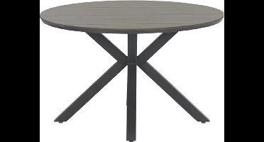 Garden Impressions Edison tuintafel - Ø122 cm - grey teak Vironwood