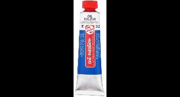 Olieverf tube kobaltblauw 40ml voor kinderen schilderen creatief.