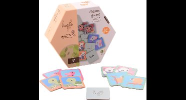 Jouéco Memo The Wildies Family Junior Karton 40-delig