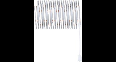'Paulmann 71129 MaxLED 1000 LED-strip, volledig COB-systeem, 30W, 640lm/m, 528 LED''s/m, dimbaar, 2,5m, zilverkleurig kunststof, 6500K, uitschuifbare LED-strip'