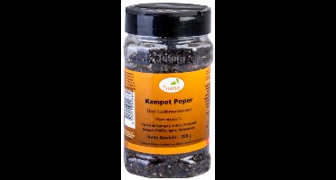 Tuana Kruiden - Zwarte Kampot Peper 200g (gefermenteerd) - Tuanashop - MP-Z-0006