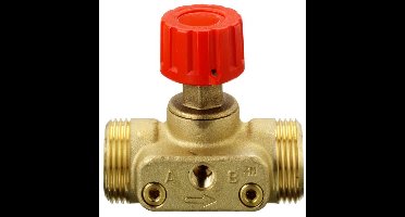 Danfoss Strengafsluit- u,meetvent, ASV-M ASV-M 32, G 1 1/2 buitendraad, 003L7699