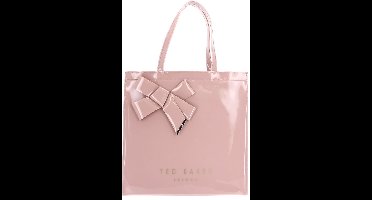Ted Baker schoudertas Niconna Bow Detail Large Icon Bag Pl - Pink oud roze