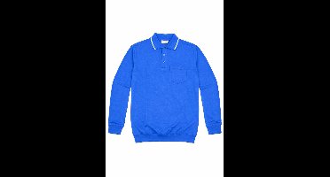 Hydrowear Trui met polo kraag Maat M Zware bedrijfs kwaliteit slijtvaste cobalt blauw