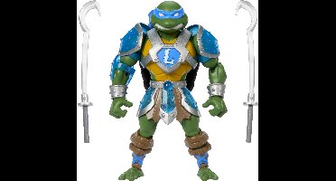 Mattel MOTU x TMNT: Turtles of Grayskull Action Figure Leonardo 14 cm Action Figuur