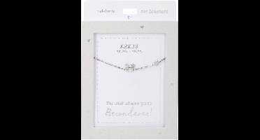 Depesche ketting zilver sterrenbeeld Kreeft cadeau sieraden.