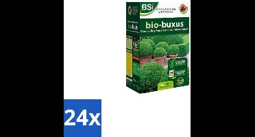 BSI – Bio Buxus Meststof – Sterke Groei & Diepgroene Bladeren – 1,25 kg (12,5 m²) - Voordeelverpakking - 24 stuks