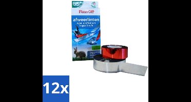 BSI – Vogelafweerlint – Flash Off Holografisch – 2 × 125 m - Voordeelverpakking - 12 stuks
