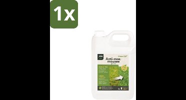 1 x BSI – Mossoff Gazon – Algen- & Mosbestrijding – 5 L - Mos Verwijderen - Groene Algen Bestrijden - Mos Bestrijding - Mosvrije Tuin - Biologisch Mosbestrijding