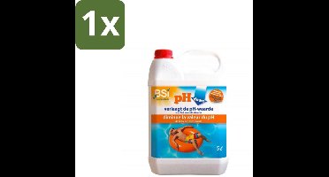 1 x BSI – pH Down Liquid – pH Verlager voor Zwembad & Spa – 5 L - PH Down - PH Verlagen - Zwembad PH - Spa PH - PH Balans