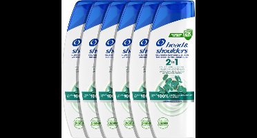 Head & Shoulders Jeukende Hoofdhuid 2-in-1- Anti-Roos Shampoo - Voordeelverpakking 6 x 330 ml