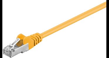 Goobay CAT 5e Patch Cable, F/UTP, yellow 2 m