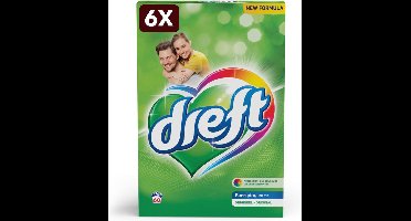 6 x Dreft Everyday Care Waspoeder - 3.9 kg (60 wasbeurten)